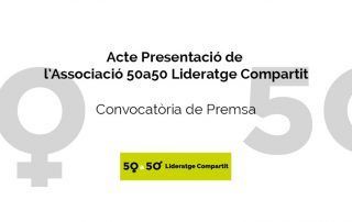 Acte presentació de l’Associació 50a50